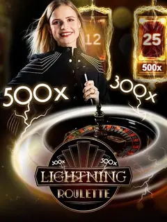 Lightning Roulette - ruleta en vivo de Evolution